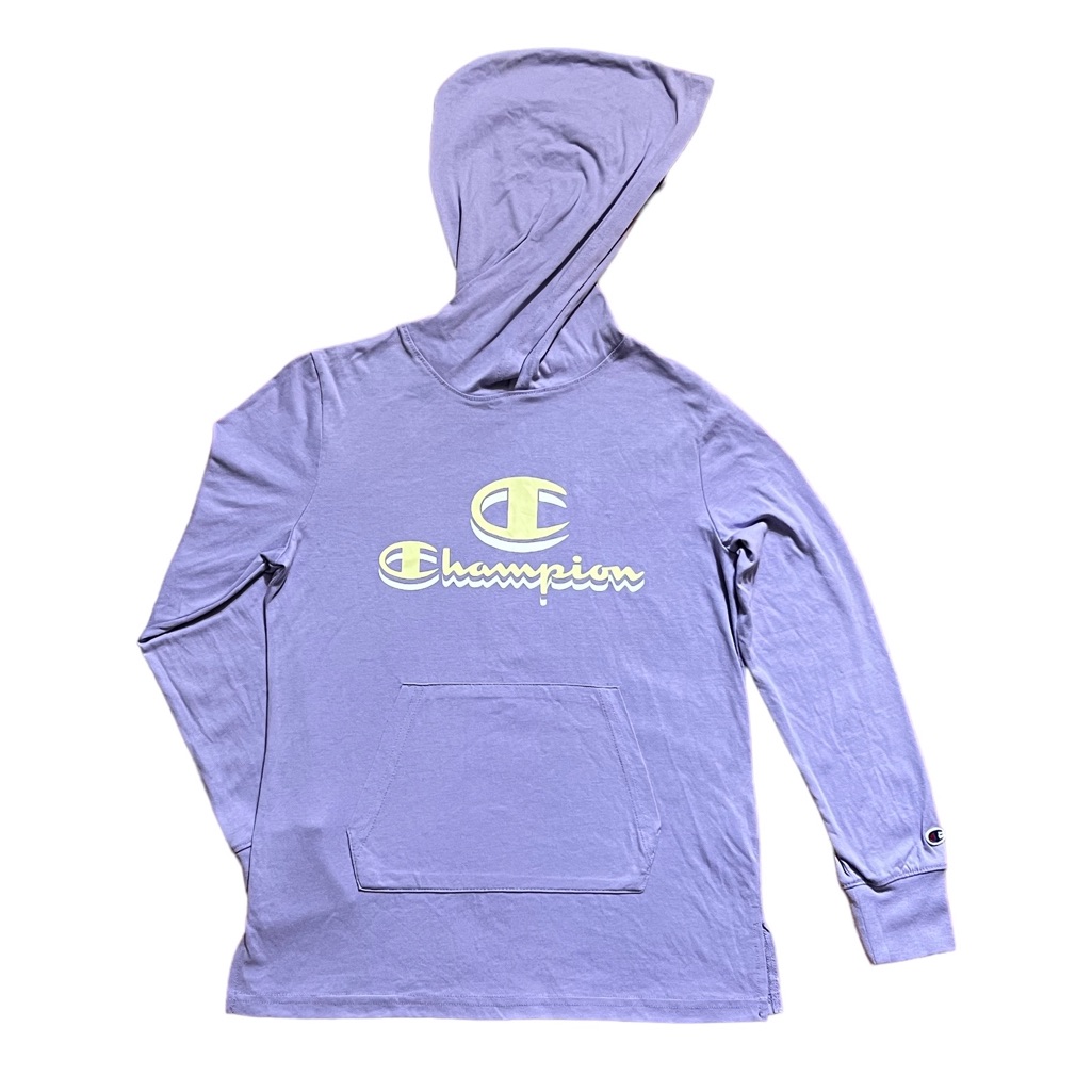 Kids (L) Champion Athletic Wear Hoodie Tshirt